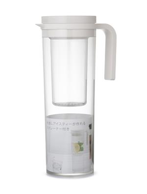 Kinto Plug Iced Tea Jug White 
