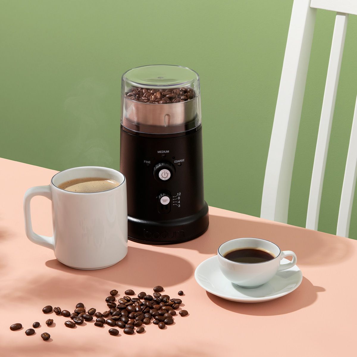 Bodum Bistro Adjustable Blade Coffee Grinder Coffee and Tea Lovers