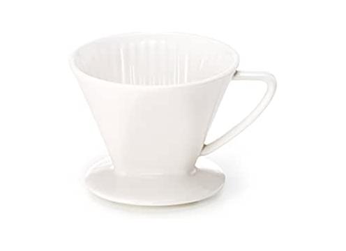 product image for Pour Over - Wedge Dripper Ceramic White