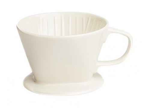 gallery image of Pour Over - Wedge Dripper Ceramic White