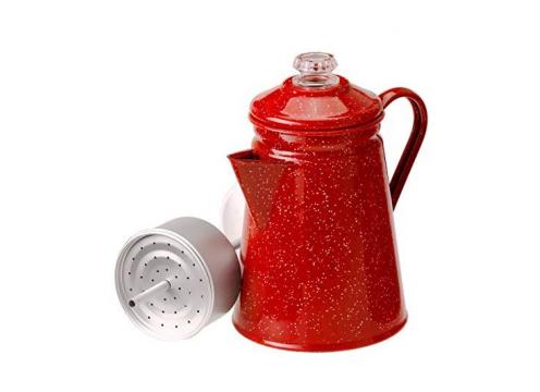 product image for Viva Coffee Pot - Enamel Red