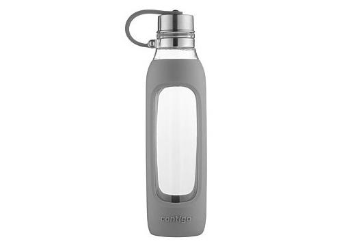 gallery image of H2O Contigo Purity Glass Water Bottle - Smoke Grey