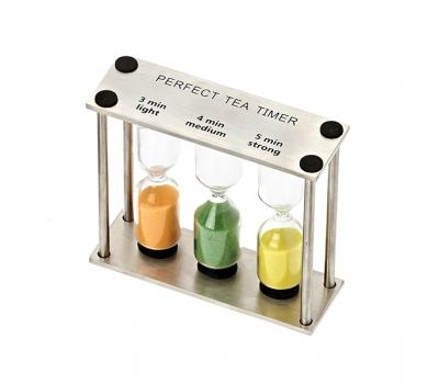 image of Glass Perfect Tea Timer - 3 Zones