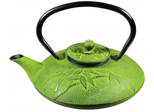 product image for Cast Iron Teapot - Bamboo Green