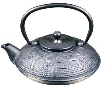 image of Cast Iron Teapot - ButterFly