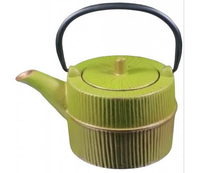 image of Cast Iron Teapot - Lime