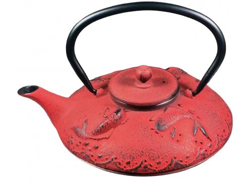 product image for Cast Iron Teapot - Fantail Shubunkin