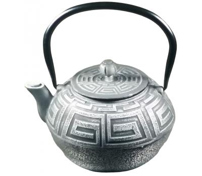 image of Cast Iron Teapot - Miyoki Sliver Grey