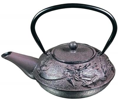 image of Cast Iron Teapot- Happy Dragon