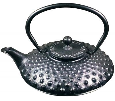 image of Cast Iron Teapot- Warrior Black