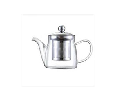 image of Domo Glass Teapot S/S Infuser 450ml