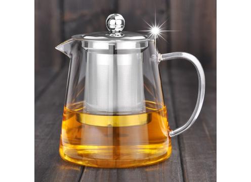 gallery image of Duo Glass Teapot - SS Infuser