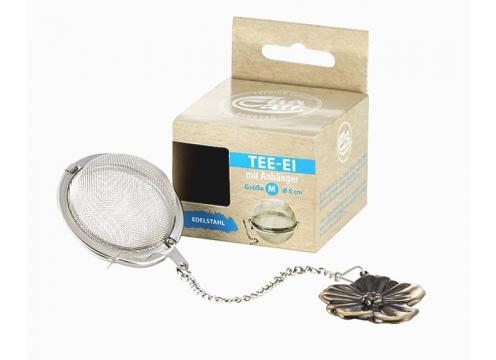 product image for Tea Ball Infuser - Bronze Flower