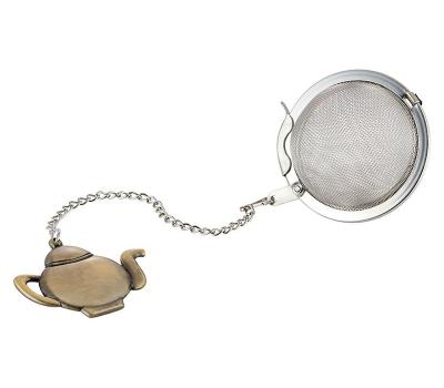 image of Tea Ball Infuser - Bronze Teapot