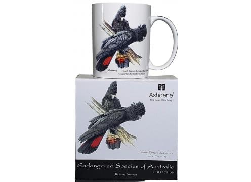 product image for Ashdene - Black Cockatoo Mug Endangered