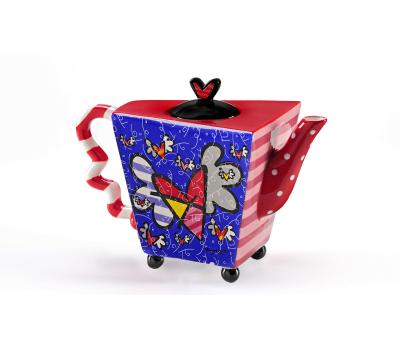 image of Britto Flying Heart Teapot