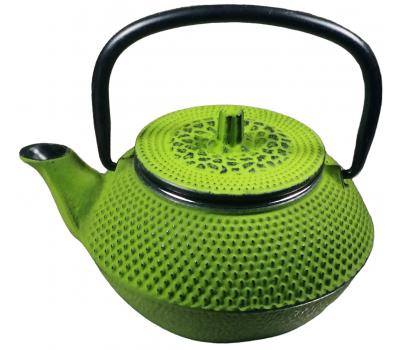 image of Cast Iron Teapot - Takakko 290ml Green​​