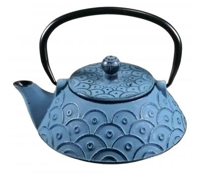 image of Cast Iron Teapot - Zoloo Dark Blue