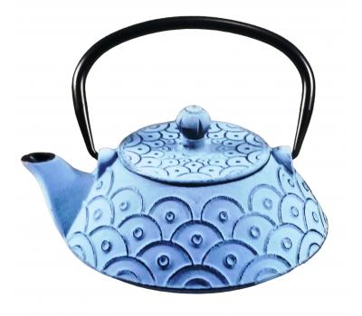 image of Cast Iron Teapot - Zoloo sky light Blue
