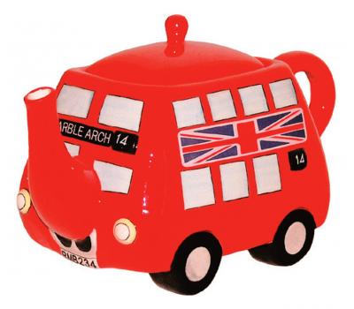 image of Dakota London Bus Teapot Small