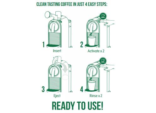 gallery image of Cafetto Eco Capsule Machine Cleaner