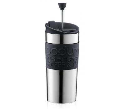 image of Bodum - Travel Mug & Plunger Stainless Steel
