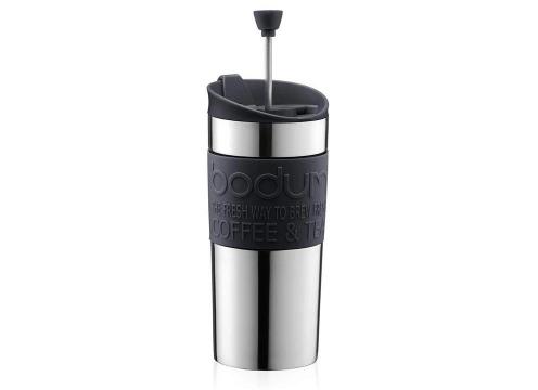 product image for Bodum - Travel Mug & Plunger Stainless Steel