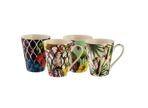 product image for Bundanoon Cockatoo Mug Set of 4