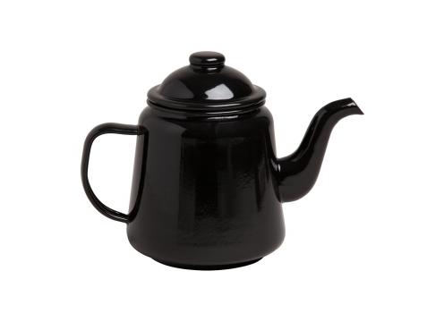 product image for Enamel Tea or Coffee pot Black 