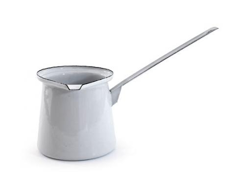 product image for Turkish Coffee Pot - Enamel White
