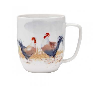 image of Ashdene Country Chickens Mug - Roosters
