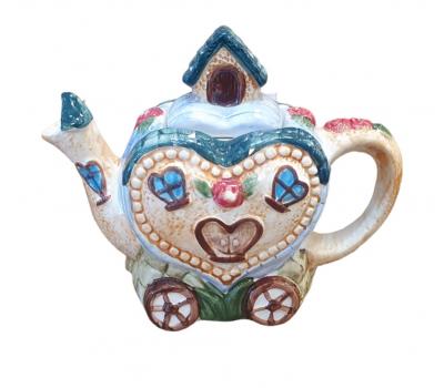 image of Teapot - Tea Time Love Carriage