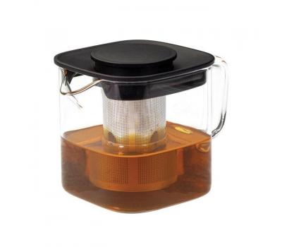image of Avanti Oslo Square Glass Teapot