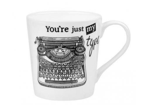 product image for Queens About Time - Typewriter Mug