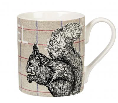 image of Queens Couture Country Squirrel Larch Mug