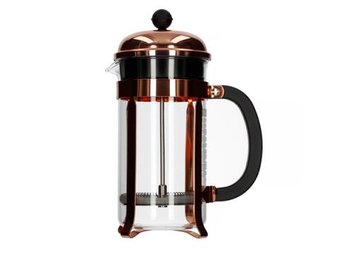 Bodum Chamboard French Press - Plunger Copper - Coffee and Tea Lovers