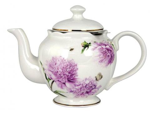 product image for Bone China Ashdene Pink Peonies Teapot