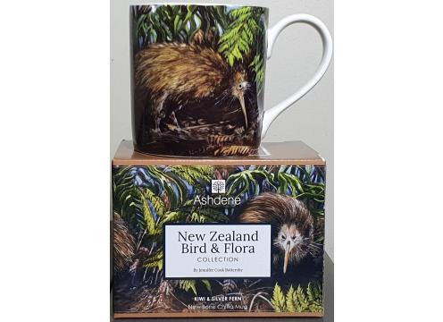 gallery image of Ashdene Mug NZ Bird & Flora - Kiwi