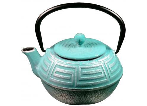 product image for Cast Iron Teapot - Miyoki Emerald