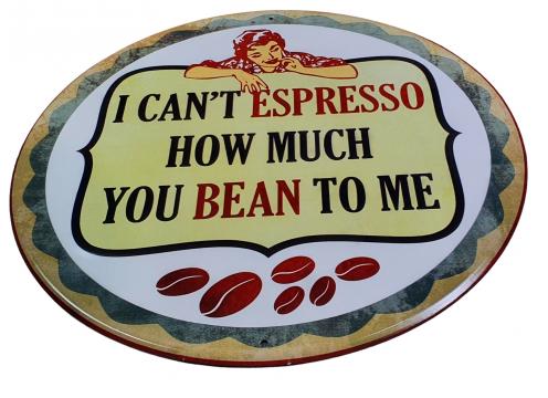 gallery image of Funny Coffee Sign Round