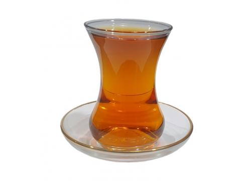 product image for Turkish Tea Glass & Saucer 