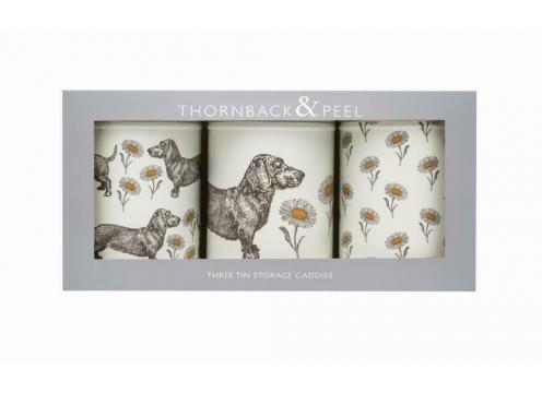 product image for Dog & Daisy Set of 3 Round Caddies