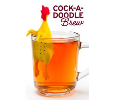 image of Tea Infuser Cock - A - Doodle Brew