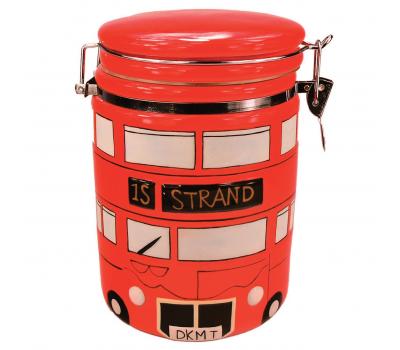 image of Dakota London Bus - Storage jar