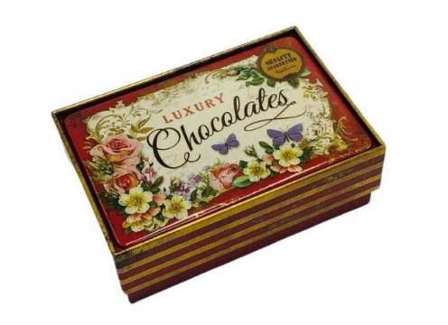 product image for Nostalgia Chocolate Tin Red