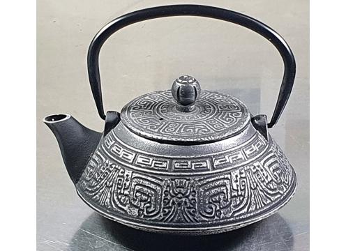 gallery image of cast iron Teapot Imperial Black silver