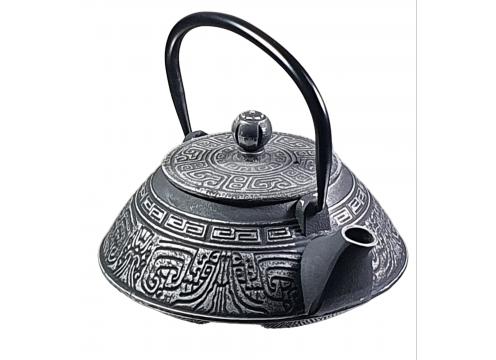 gallery image of cast iron Teapot Imperial Black silver