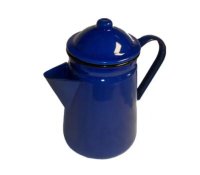 image of Enamel Coffee Pot Navy Blue