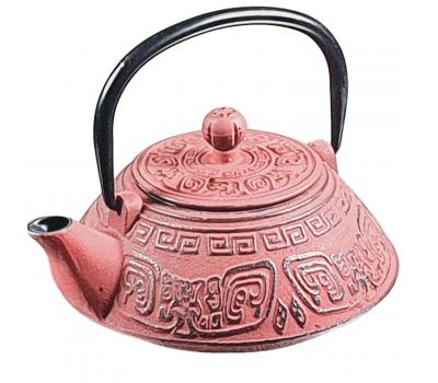 image of Cast Iron Teapot Terracotta