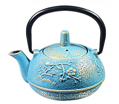 image of ​Cast iron Teapot Golden Bird
